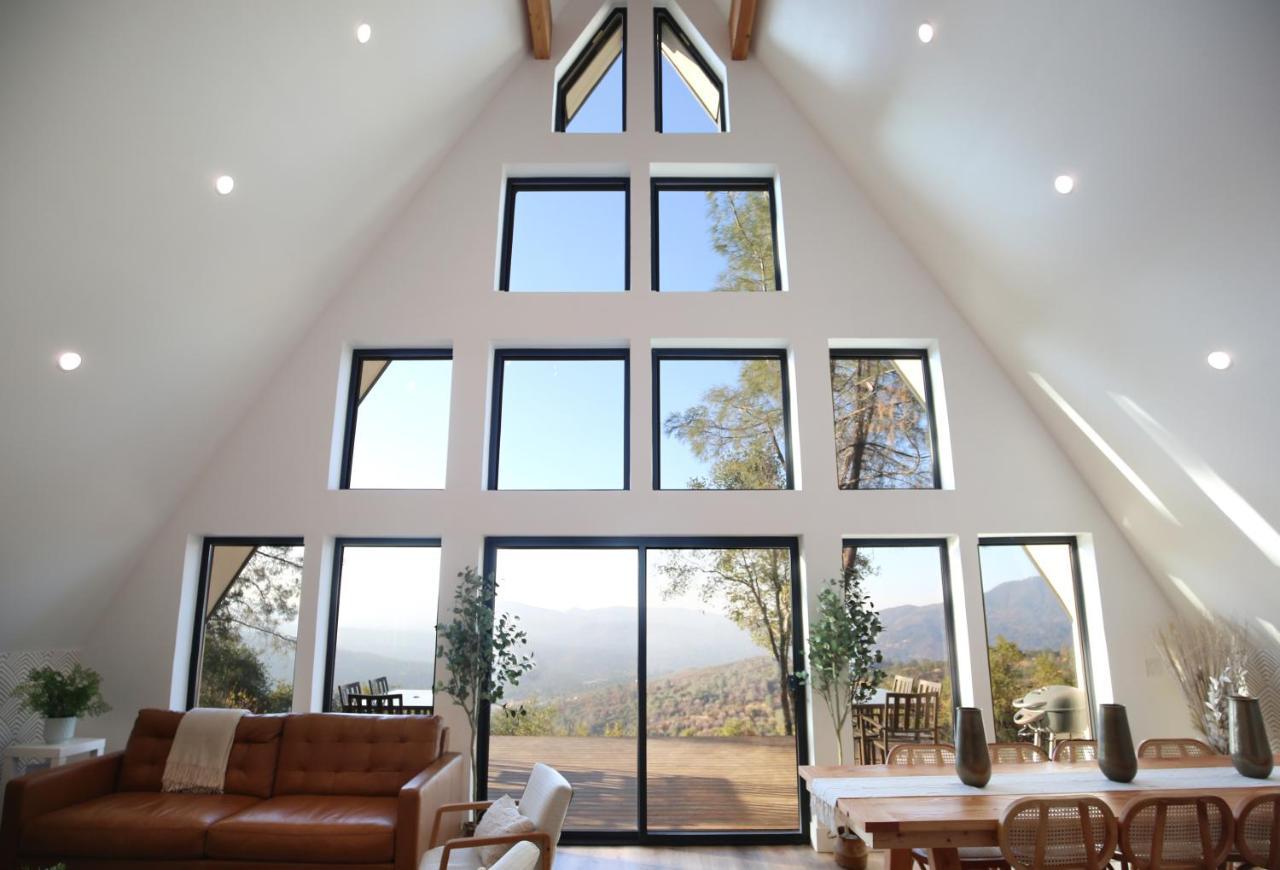 High End A-Frame - Hot Tub - Awesome Views - Yosemite - Electric Vehicle Friendly - Sleeps 10 Villa Oakhurst Exteriör bild